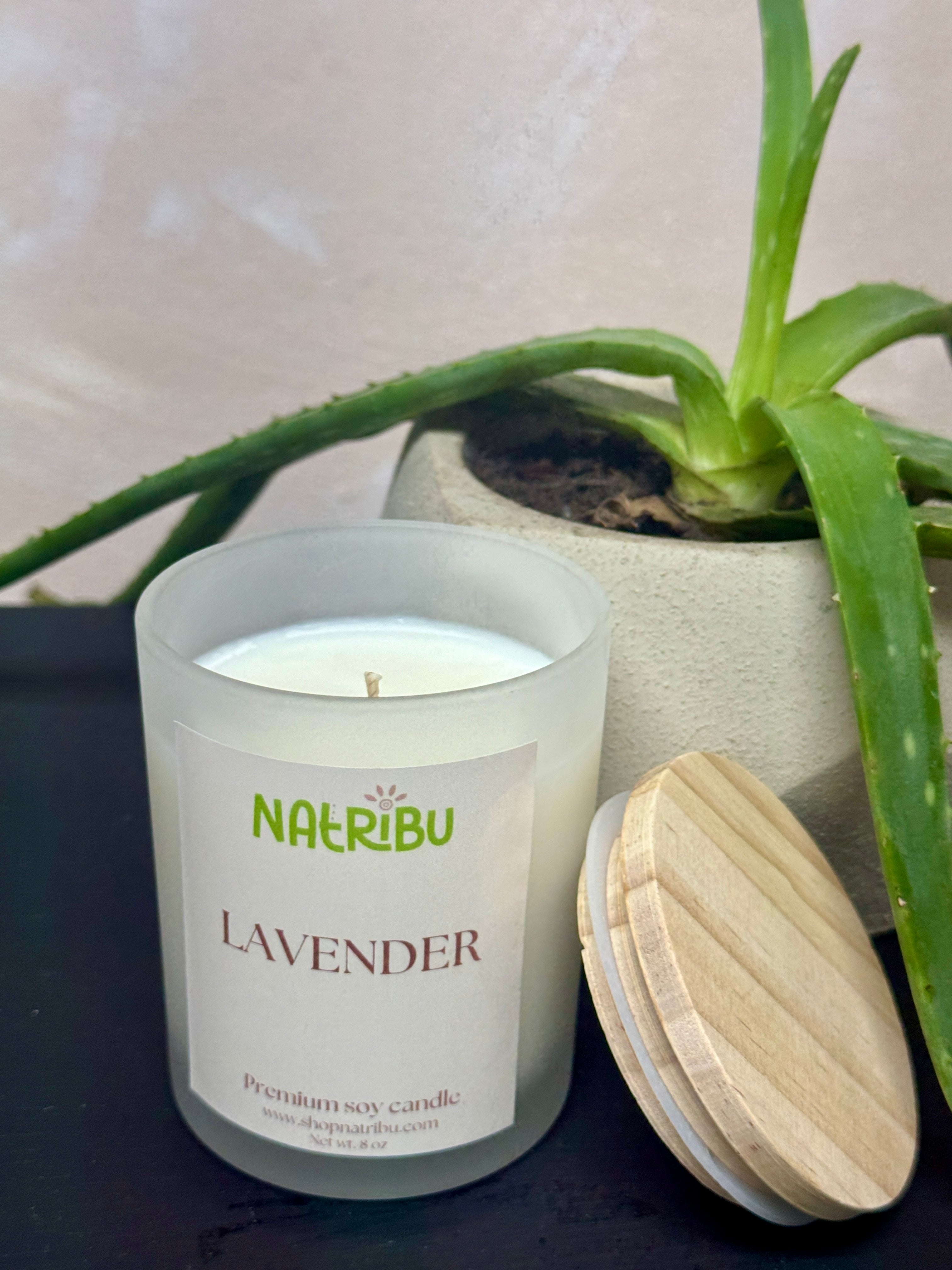 Lavender Candle