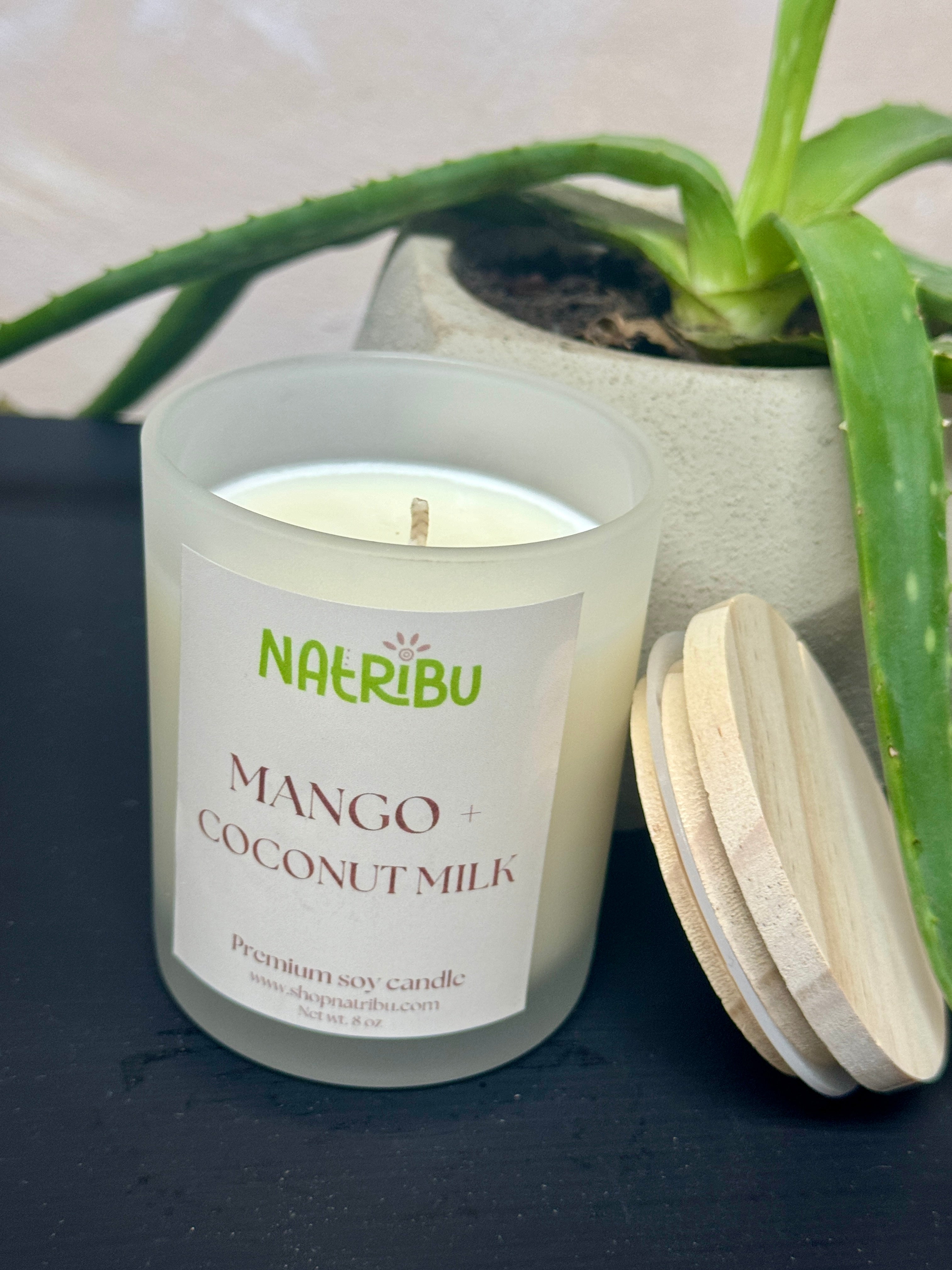 Mango + Coconut Milk Candle
