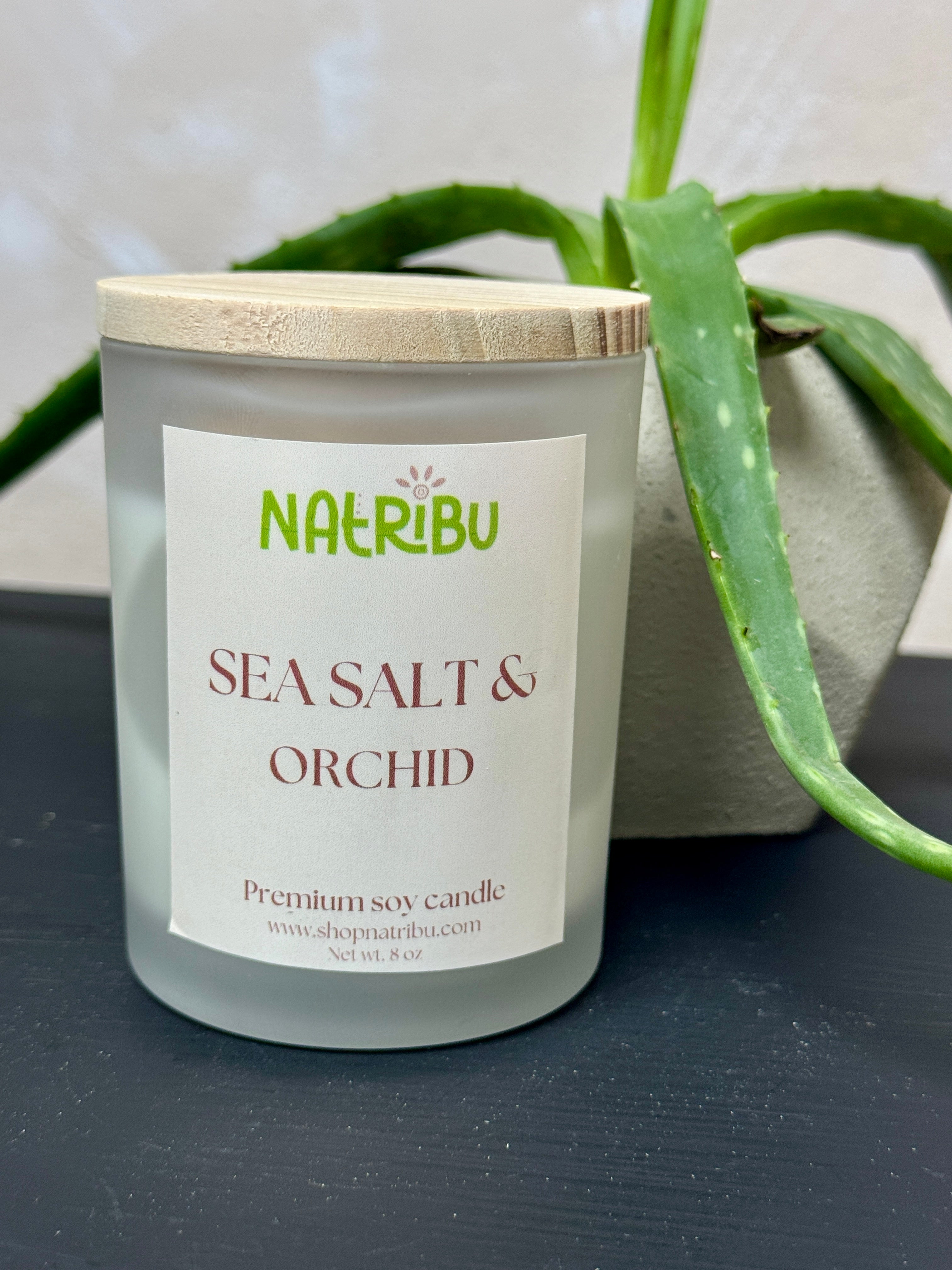 Sea Salt & Orchid Candle