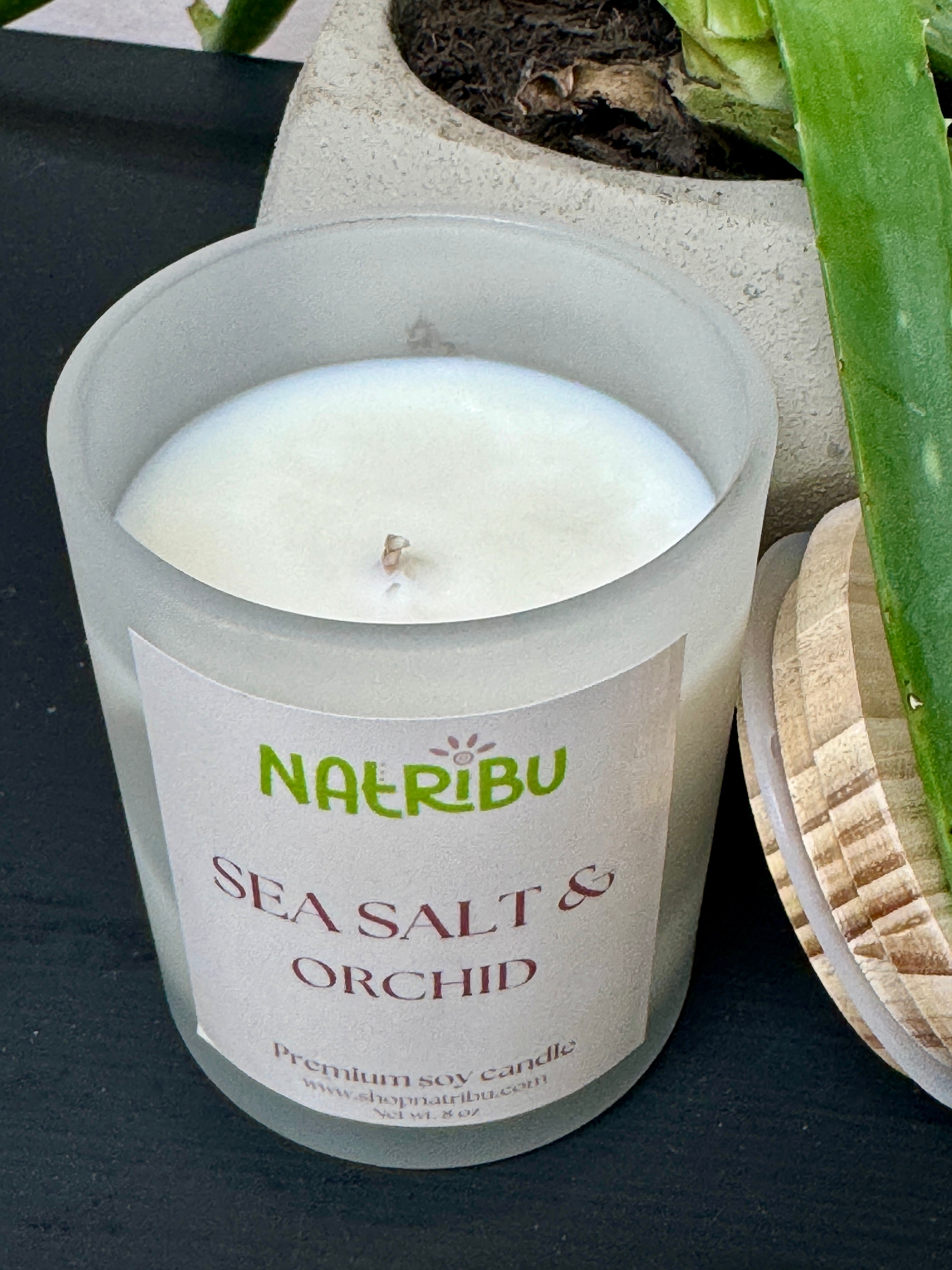 Sea Salt & Orchid Candle